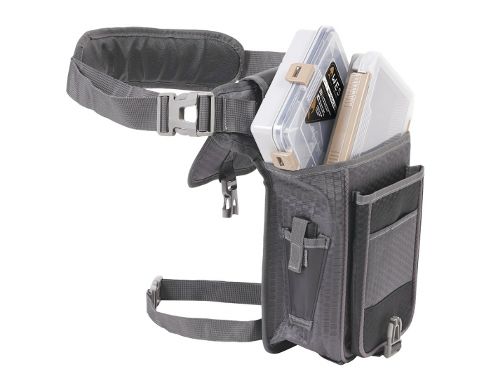 Westin W4 P&T Stalker Bag, Titanium Black (inkl 2 boxar) i gruppen Förvaring / Chest Packs hos Örebro Fiske & Outdoor AB (A254-988-M)