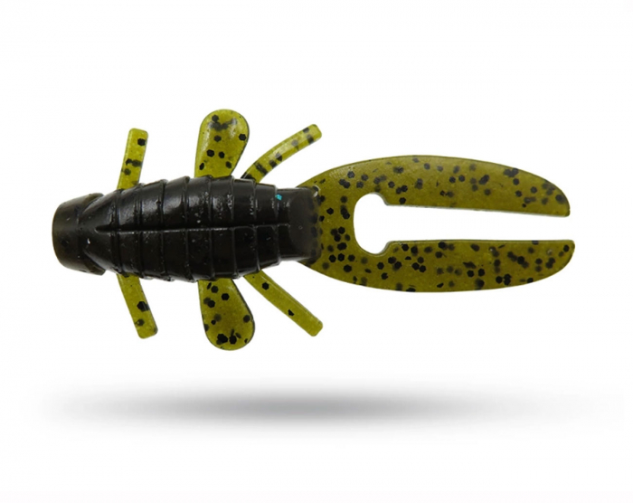 Bite of Bleak Waaagah Bug 8cm 5-pack Green Pumpkin i gruppen Fiskedrag / Kräftor & Creaturebaits hos Örebro Fiske & Outdoor AB (BOB-00-0512)