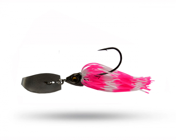 Bite Of Bleak Bladed Jig 3/0 BubbleGum Custom i gruppen Fiskedrag / Chatterbaits, Jigs & Bladed Jigs hos Örebro Fiske & Outdoor AB (BOB-00-1087)