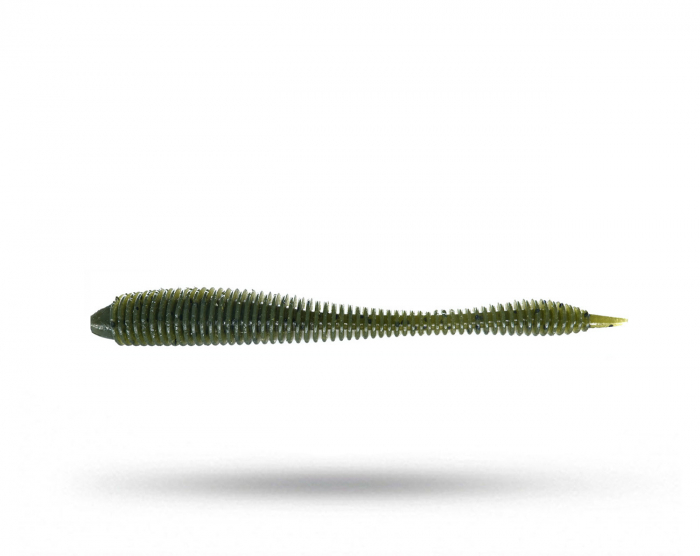 Sunny Bros Drug Stick 3.8'' 9,6cm (7-pack) - Green Pumpkin i gruppen Fiskedrag / NED Beten , Maskar & Stickbaits hos Örebro Fiske & Outdoor AB (BOB-00-SUN-0111)