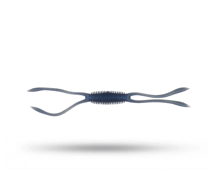 Sunny Bros Double Whip 3.9'' 9,9cm (6-pack) - Dark Parasite i gruppen Fiskedrag / Kräftor & Creaturebaits hos Örebro Fiske & Outdoor AB (BOB-00-SUN-0132)