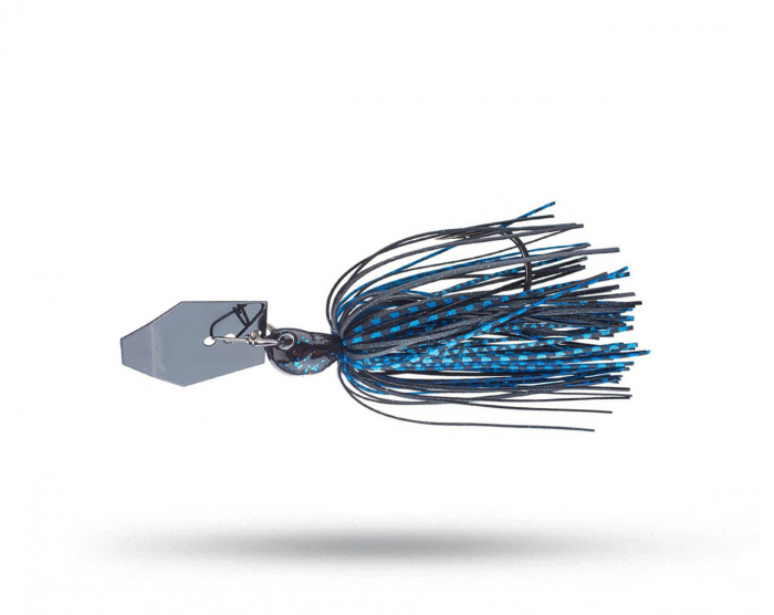 Z-Man Chatterbait Original 3/8 Oz (10 gr) - Blue Black / Black Nickel Blade i gruppen Fiskedrag / Chatterbaits, Jigs & Bladed Jigs hos Örebro Fiske & Outdoor AB (CB38-110)