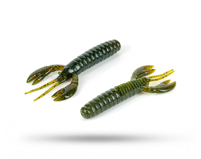 Molix Craw Flex 7,6cm (6-pack) - Watermelon Peppar i gruppen Fiskedrag / Kräftor & Creaturebaits hos Örebro Fiske & Outdoor AB (CRFX-108)