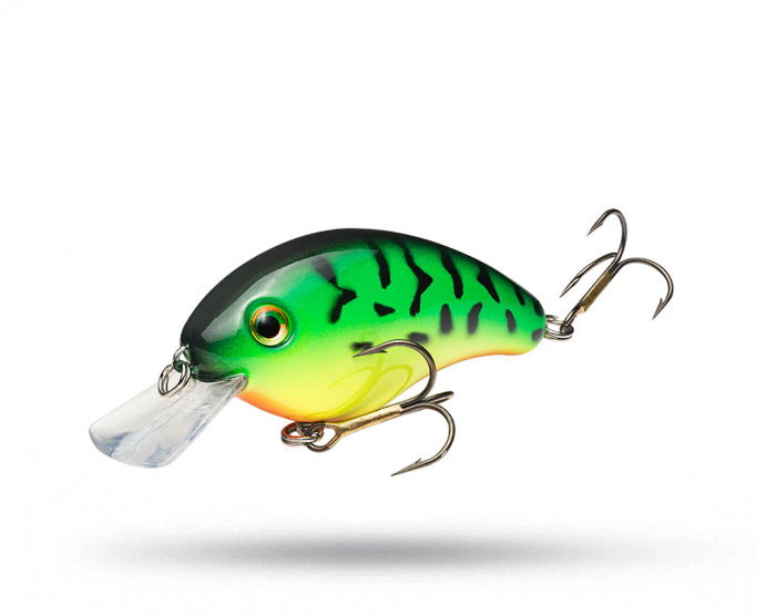 Strike King Pro-Model Series 4S Floating 11cm, 15,9g - Fire Tiger i gruppen Fiskedrag / Abborrwobbler hos Örebro Fiske & Outdoor AB (HC4S-513)