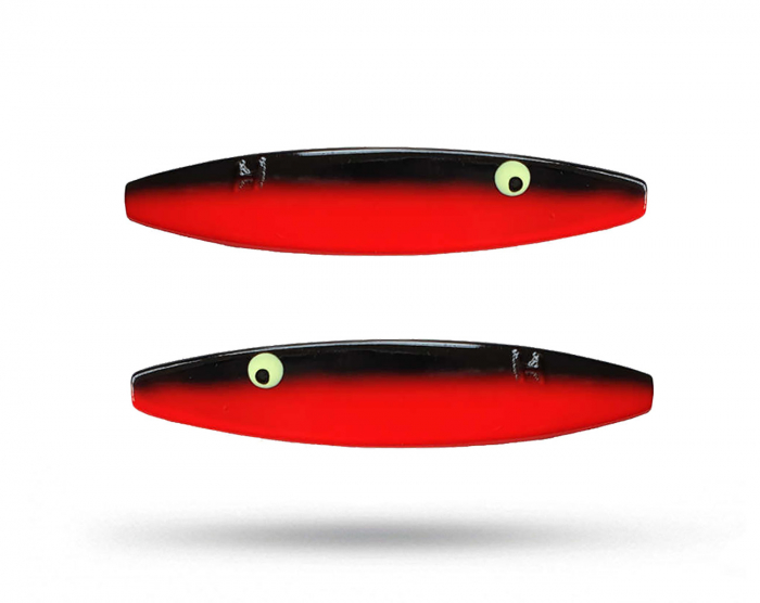 Henry's Skruen 10 gr - Fl Red Black i gruppen Fiskedrag / Skeddrag hos Örebro Fiske & Outdoor AB (HSK-223)