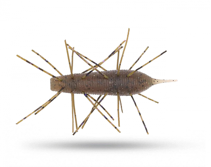 Geecrack Imo Kemushi Floating Elastomer 6 cm - Clear Green Pumpkin i gruppen Fiskedrag / NED Beten , Maskar & Stickbaits hos Örebro Fiske & Outdoor AB (IMOK60F-390)