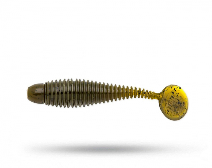 Lunker City Grubster 7 cm - Green Pumpkin i gruppen Fiskedrag / NED Beten , Maskar & Stickbaits hos Örebro Fiske & Outdoor AB (LC-87024)