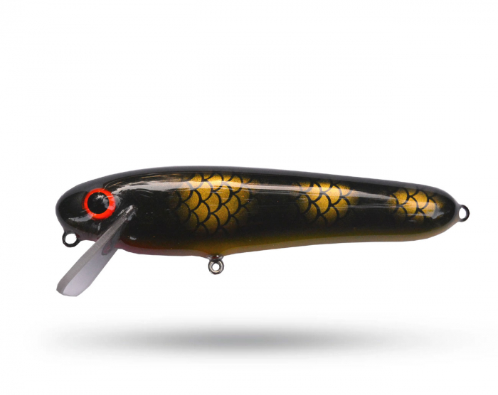 Lovely Lures Blixa Crank - Black Perch i gruppen Fiskedrag / Gäddwobbler hos Örebro Fiske & Outdoor AB (LL-Blixa-Crank-02)