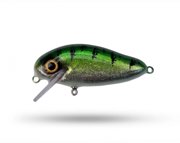 Lovely Lures Zappa Crank Electric Green i gruppen Fiskedrag / Gäddwobbler hos Örebro Fiske & Outdoor AB (Lovely-Zappacrank-003)