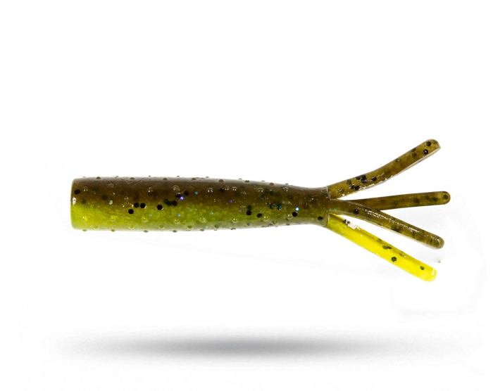 Z-Man Tiny Ticklerz 4,4cm (8-pack) - Hot Snakes i gruppen Fiskedrag / NED Beten , Maskar & Stickbaits hos Örebro Fiske & Outdoor AB (MTIC-349PK8)