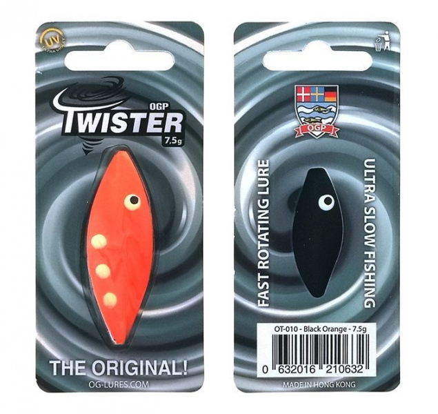 Twister - Black Orange - 7,5 g i gruppen Fiskedrag / Skeddrag hos Örebro Fiske & Outdoor AB (OT-010)