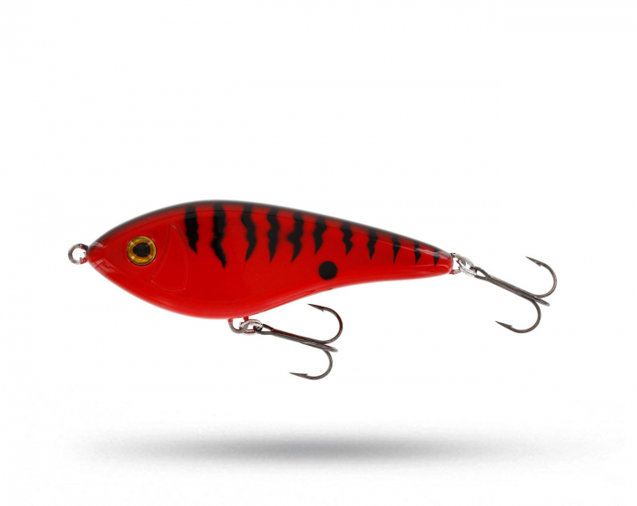  Westin Swim Glidebait 10cm Sinking Red Tiger i gruppen Fiskedrag / Swimbaits hos Örebro Fiske & Outdoor AB (P036-188-011)