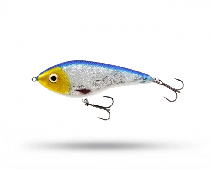  Westin Swim Glidebait 10cm Sinking 3D Blue Headlight i gruppen Fiskedrag / Swimbaits hos Örebro Fiske & Outdoor AB (P036-541-011)