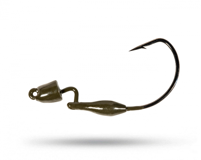 Z-Man Pro Bulletz Green Pumpkin 4/0 (3-pack) - 3,5 gr i gruppen Krok & Småplock / Jiggskallar hos Örebro Fiske & Outdoor AB (P4H18-01PK3)