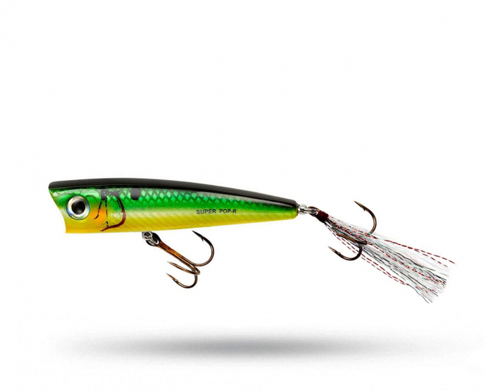 Rebel Premium Pop-R - Green & Gold i gruppen Fiskedrag / Ytbeten och Poppers hos Örebro Fiske & Outdoor AB (P66-ZGS-R)