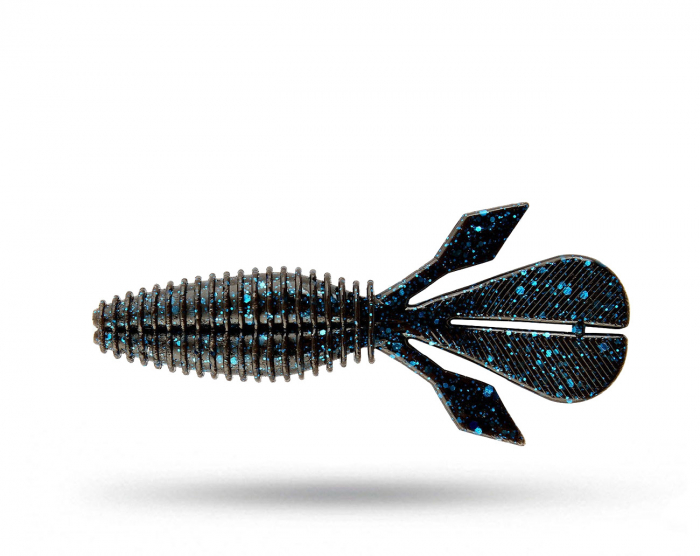 Z-Man Plametto BugZ - Black Blue Flake i gruppen Fiskedrag / Kräftor & Creaturebaits hos Örebro Fiske & Outdoor AB (PBUG-02PK5)