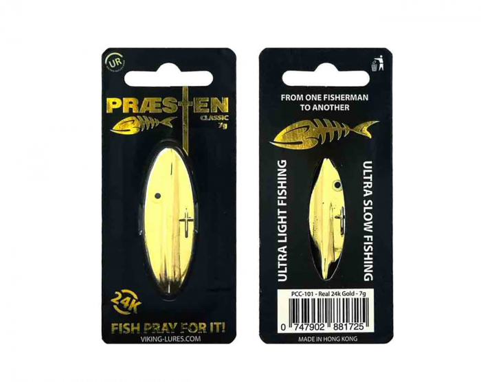 Prästen Classic - Real 24K Gold i gruppen Fiskedrag / UL & Microfiske hos Örebro Fiske & Outdoor AB (PCC101)