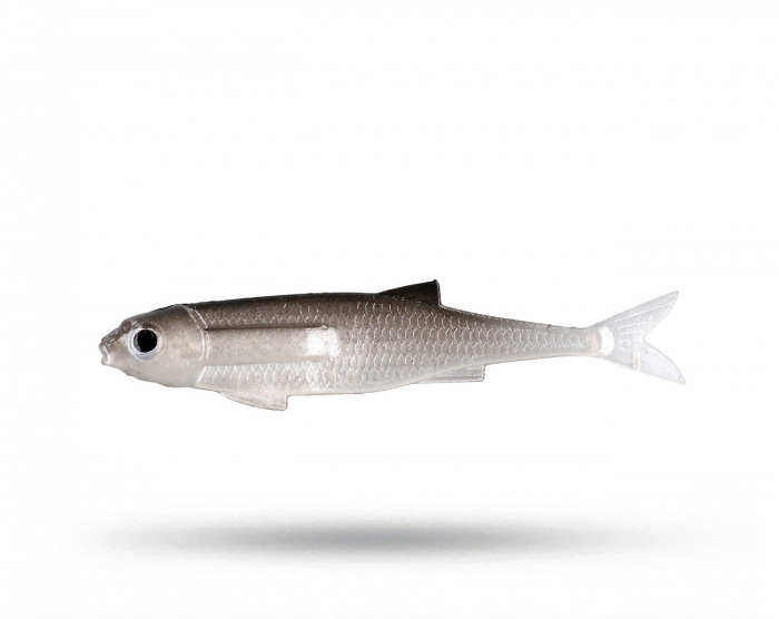 Mikado Flat Fish 7 cm - Bleak i gruppen Fiskedrag / Abborre & Gösjigg hos Örebro Fiske & Outdoor AB (PMFL-7-Bleak)