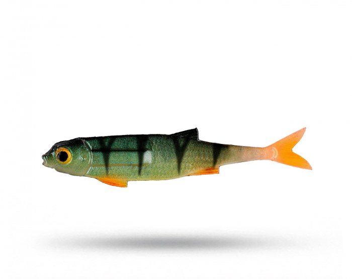 Mikado Flat Fish 7 cm - Perch i gruppen Fiskedrag / Abborre & Gösjigg hos Örebro Fiske & Outdoor AB (PMFL-7-Perch)