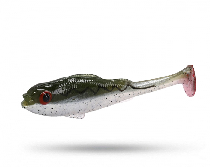 Mikado Real Fish Perch - Frogg i gruppen Fiskedrag / Abborre & Gösjigg hos Örebro Fiske & Outdoor AB (PMRFP-8-FROGG)