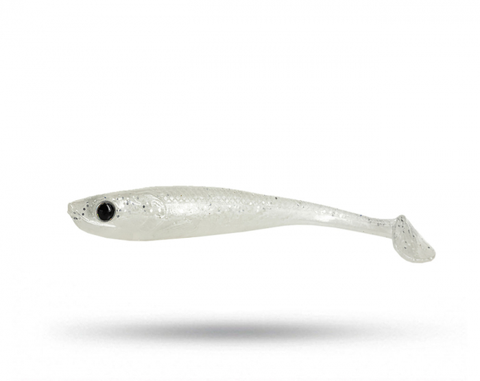 Molix RT Shad 4¨ Slim - White Shad i gruppen Fiskedrag / Abborre & Gösjigg hos Örebro Fiske & Outdoor AB (RTS4S-07)