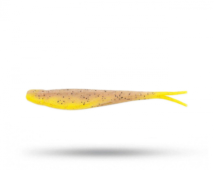Z-Man Scented Jerk Shad 10 cm - Bruised Banana i gruppen Fiskedrag / Abborre & Gösjigg hos Örebro Fiske & Outdoor AB (SJS4-279PK5)