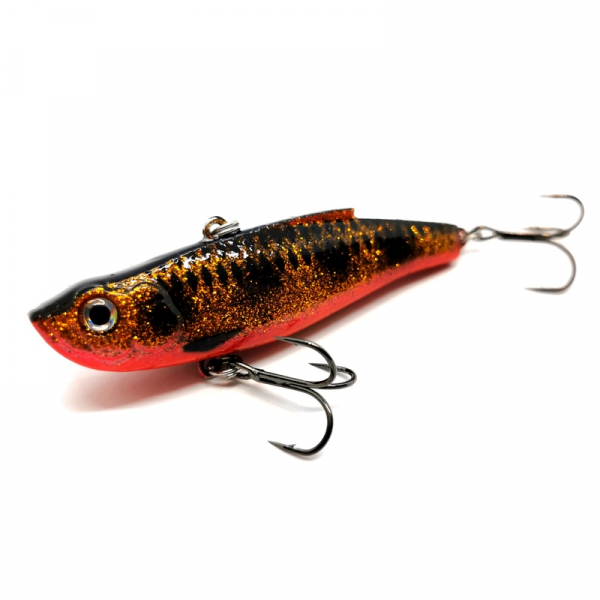 Strike Pro Jedi Rattler 8cm 22,5g - Spotted Bullhead Red Belly i gruppen Fiskedrag / Vibrationsbeten hos Örebro Fiske & Outdoor AB (SP198ZC713R)