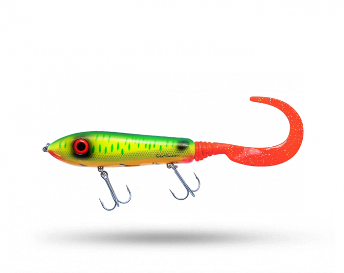 SvartZonker McTail Original 94g Slow - Fire Tiger i gruppen Fiskedrag / Jerkbaits hos Örebro Fiske & Outdoor AB (SZ110303)