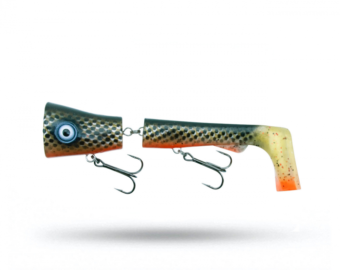 Svartzonker Ugly Louis 17,5cm, 82g - Smokey i gruppen Fiskedrag / Tailbeten hos Örebro Fiske & Outdoor AB (SZ115005)