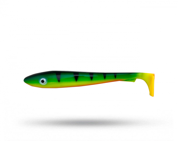 SvartZonker McRubber XL - Fire Tiger Glow i gruppen Fiskedrag / Gäddjiggar hos Örebro Fiske & Outdoor AB (SZ117800)