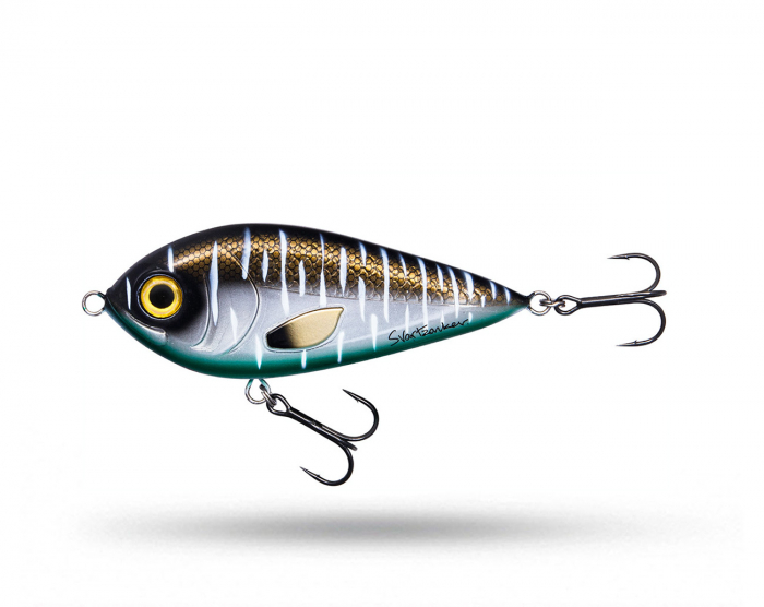 SvartZonker Squarepusher Swim 12,5 cm 73 gr - Electric Pike i gruppen Fiskedrag / Swimbaits hos Örebro Fiske & Outdoor AB (SZ118503)