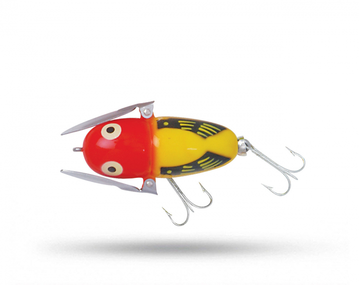 Heddon Crazy Crawler - Yellow Hornet i gruppen Fiskedrag / Ytbeten och Poppers hos Örebro Fiske & Outdoor AB (X9120-RH)