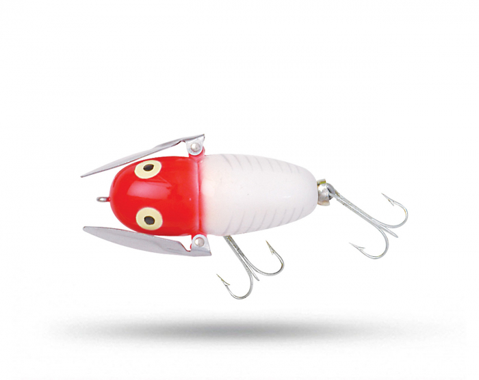 Heddon Crazy Crawler - Red Head i gruppen Fiskedrag / Ytbeten och Poppers hos Örebro Fiske & Outdoor AB (X9120-XRW)