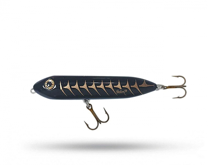 Heddon Super Spook Jr - Black Shore Shad i gruppen Fiskedrag / Ytbeten och Poppers hos Örebro Fiske & Outdoor AB (X9236-09)