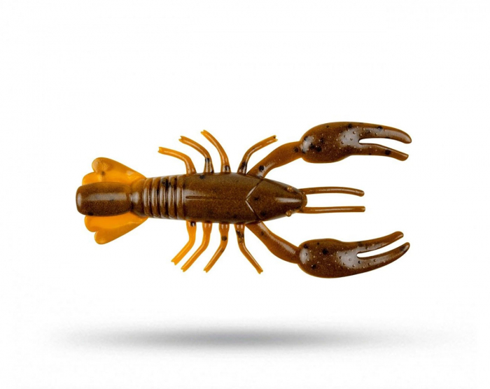 Yum Ned Craw 6cm (7-pack) - Brown Orange i gruppen Fiskedrag / Kräftor & Creaturebaits hos Örebro Fiske & Outdoor AB (YNC2-359)