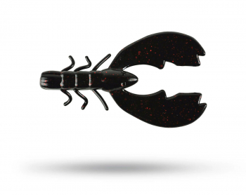 Berkley Chigger Craw 8 cm Black Red Fleck