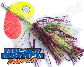 Musky Mayhem Double Cow Girl - Hot Chartreuse 