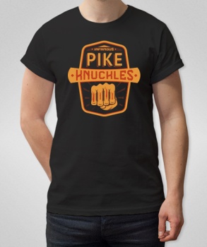 Pikeknuckles The Sign Black - Medium