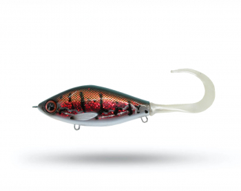 TrueGlide Guppie, 13,5cm, 120gr - Red Belly Burbot UV G5 Custom