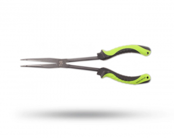 BFT Long Nose Pliers 28cm, Bent - Teflon Coated