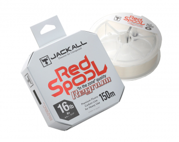 Jackall Red Spool Regnum Fluorocarbon 150m - 16 Lb ( 0,33 mm) Jackall Red Spool Regnum Fluorocarbon 150m - 16 Lb ( 0,33 mm)