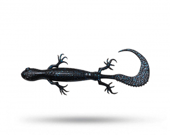 Savage Gear 3D Lizard 10cm 5,5g 6-pack - Black & Blue