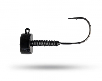 Lunker City Ned Head Black 4-pack, 7gr - 2/0