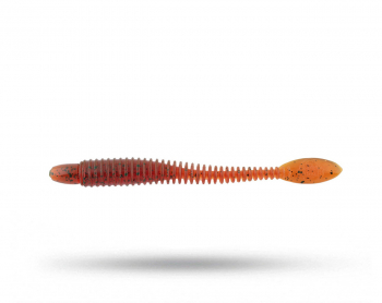 Lunker City Ribster 3' - MotorOil Peppar