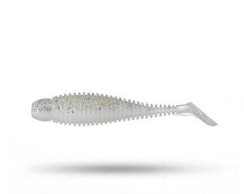 Lunker City Grubster 7 cm - Ice Shad