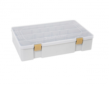 Westin W3 Tackle Box 36x22,5x8cm Grey/Clear