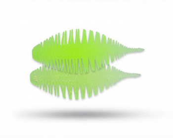 Geecrack Bellows Gill 3.8''  - Honey Chartreuse Shad