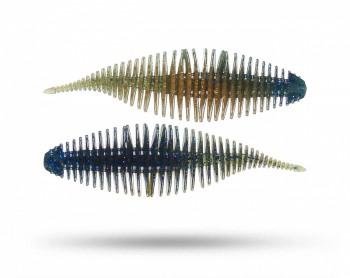 Geecrack Bellows Shad 2.8" - Muddy Gill