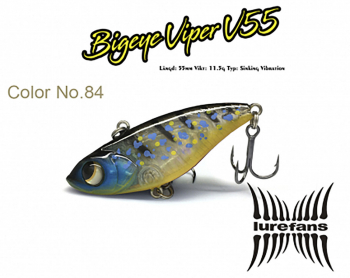 Lurefans Big Eye Viper 55 No. 84