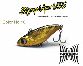 Lurefans Big Eye Viper 55 No. 10